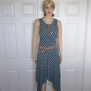 Karen Kane handkerchief hem dress